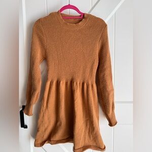 Women's Tan Sweater Dress